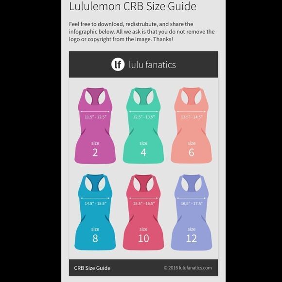 LULULEMON Cool Racerback Sea Wheeze Tank Top 10 - Picture 5 of 5
